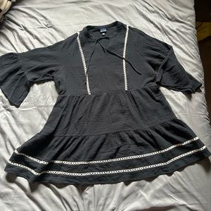 Scoop tiered gauze material summer dress size XL 16-18 new w/tags